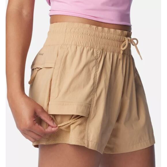 Columbia Women's Canoe Boundless Trek Active Cargo Shorts Size XXL - Picture 4 of 9